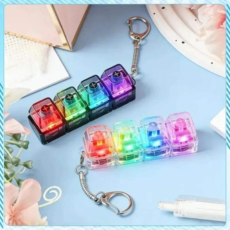 LED Keyboard /'Keychain Fidget - Party Games For Adults And Kids recension och pris
